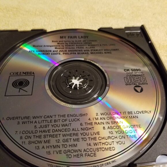 My Fair Lady original Broadway cast soundtrack cd - Picture 7 of 7